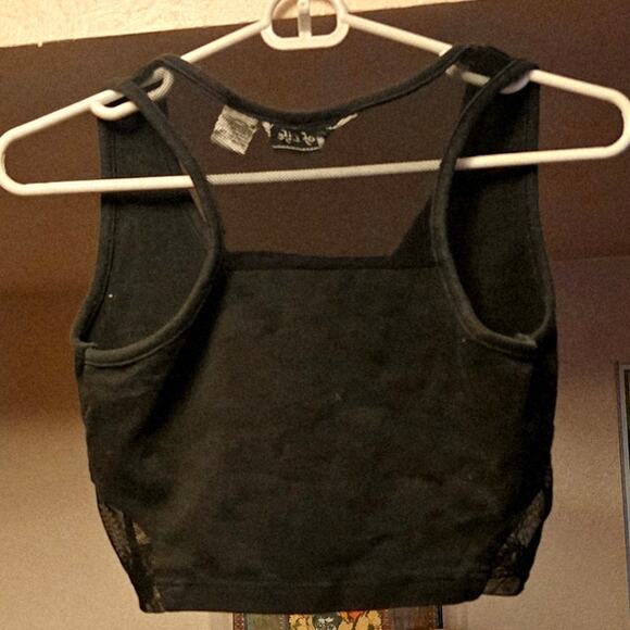 Vintage 90's choice of life Bike Week Daytona Beach 1996 crop top size M - Picture 5 of 5